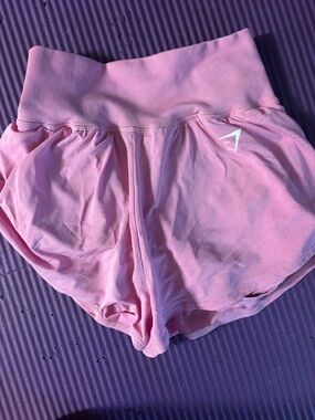 Pink Marl Gymshark Shorts